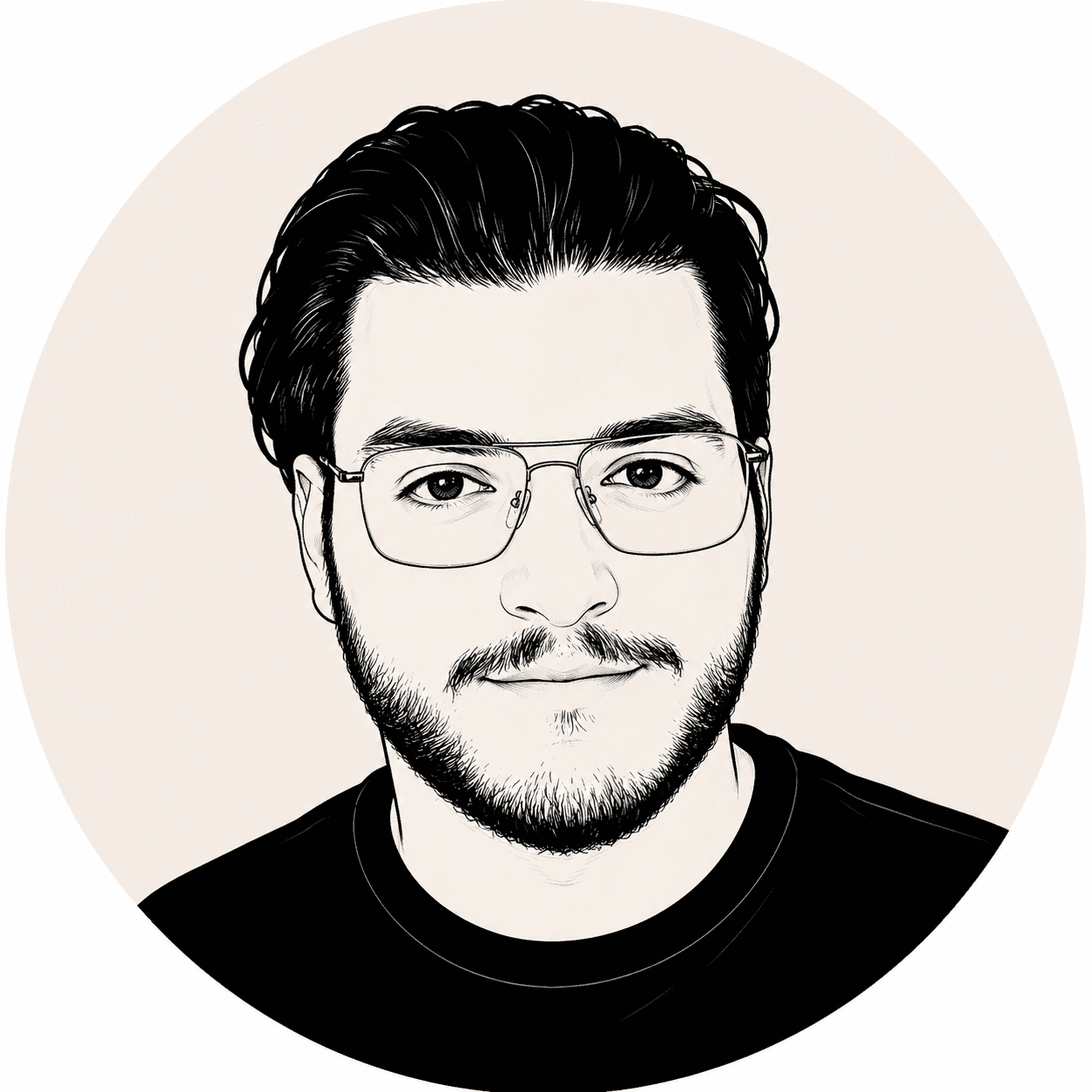 Illustriertes Porträt von Karahan Osman